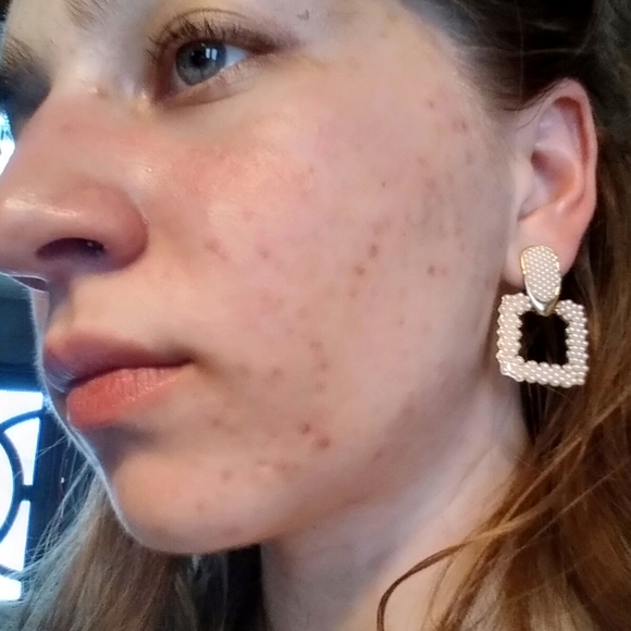 Pearl Earrings - Picture 2 of 2